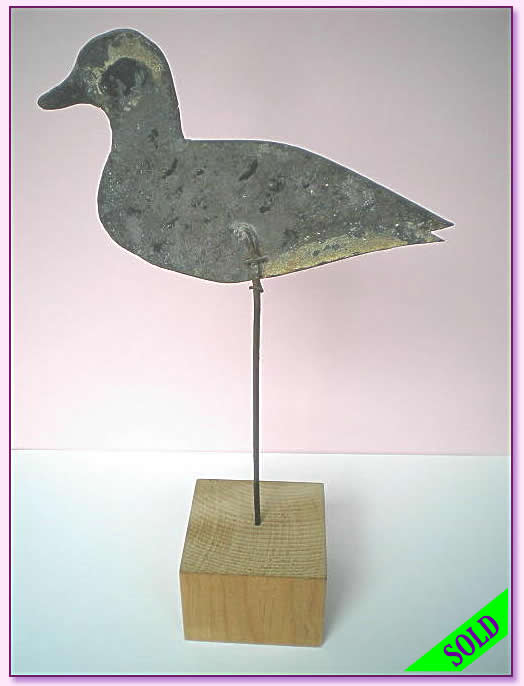 Shore Bird Decoy Left